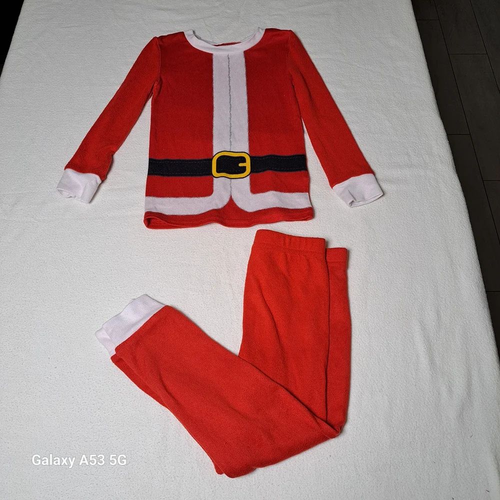 Children's Red & White Holiday Top - 3T Size
